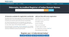 Desktop Screenshot of indomains.net